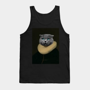 Portrait of a Cat Tank Top